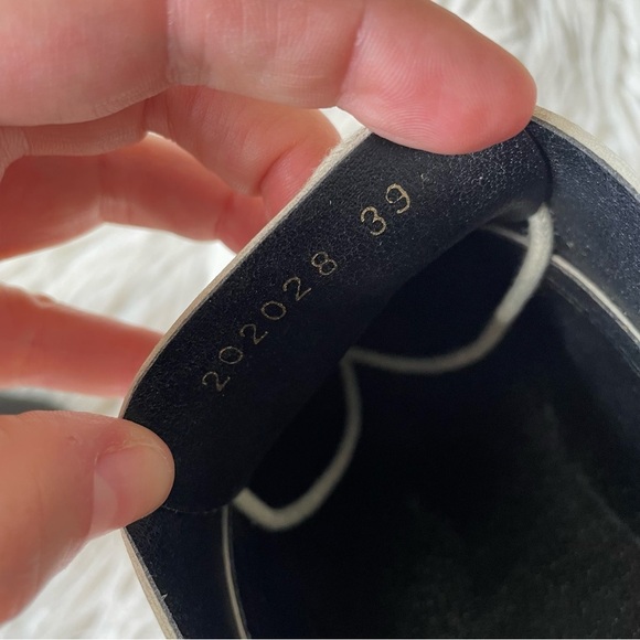 Anthropologie All Black Caroline Off White Lace Up Leather Platform Oxfords 39 - Picture 9 of 11